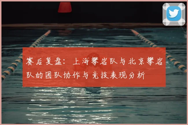 赛后复盘:上海攀岩队与北京攀岩队的团队协作与竞技表现分析